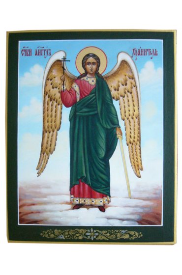 Икона Ангел Хранитель рукописная, арт ИРГ-089