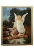Икона Ангел Хранитель рукописная, арт ИРГ-090