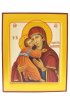 Икона  Владимирская Божья Матерь рукописная, арт ИРГ-002