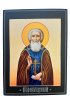 Икона Сергий Радонежский 13 на 16 см рукописная, арт ИРГ-131