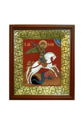 Икона Георгий Победоносец (21*24 см), арт СТ-09026-2
