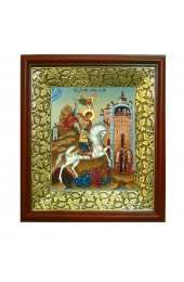 Икона Георгий Победоносец (21*24 см), арт СТ-09027-2