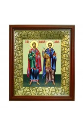 Икона Косьма и Дамиан (21*24 см), арт СТ-09059-2