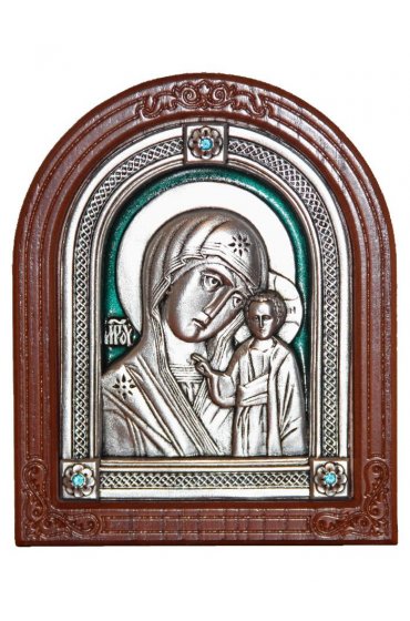 Икона Божья Матерь Казанская гальваническая, арт А55-3