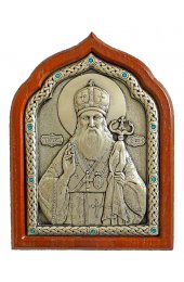 Икона Тихон Задонский гальваническая, арт А64-2