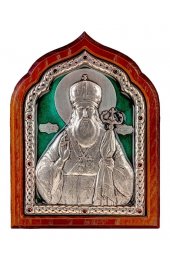 Икона Тихон Задонский гальваническая, арт А64-3