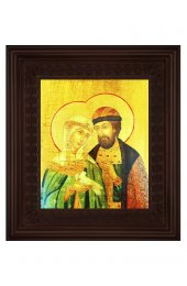 Икона Петр и Феврония Муромские (21*24 см), арт СТ-09118-3 