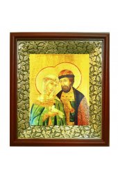 Икона Петр и Феврония Муромские (21*24 см), арт СТ-09118-2 