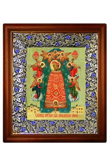 Икона Божьей Матери Прибавление ума (26,5*29,7 см, арт СТ-03062-4