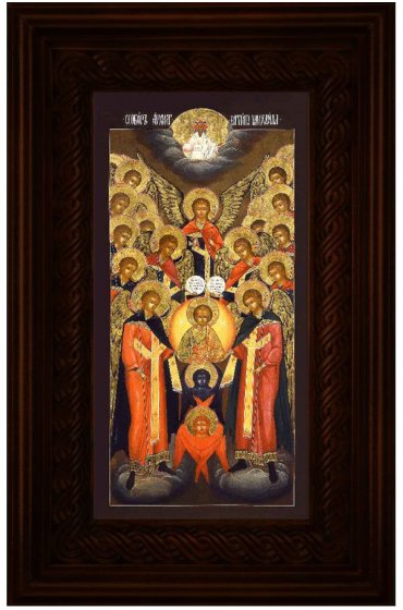 Икона Собор Архангела Михаила 36*21 см, арт СТ-04027-2