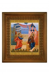 Икона Благовещение Пресвятой Богородицы (26,5*29,7 см), арт СТ-05203-2