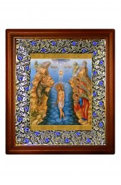 Икона Крещение Господне (21*24 см), арт СТ-05206-6