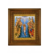 Икона Крещение Господне (26,5*29,7 см), арт СТ-05206-2