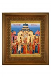 Икона Воздвижение Креста Господня (26,5*29,7 см), арт СТ-05212-2