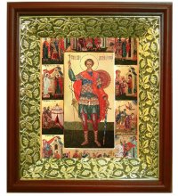 Икона Дмитрий Солунский (26,5*29,7 см), арт СТ-06005-5