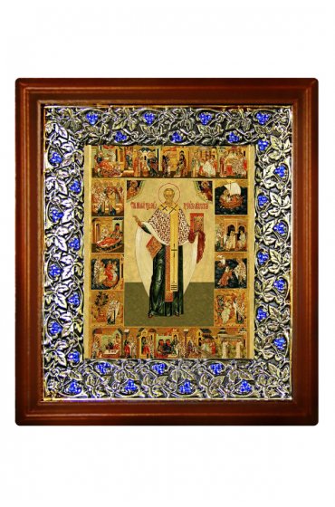 Икона Николай Мирликийский (21*24 см), арт СТ-06007-1