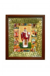 Икона Спиридон Тримифунтский (21*24 см), арт СТ-06015-2