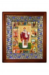Икона Спиридон Тримифунтский (26,5*29,7 см), арт СТ-06015-4