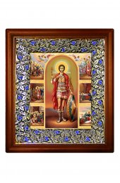 Икона Святой мученик Уар (21*24 см), арт СТ-06017-1
