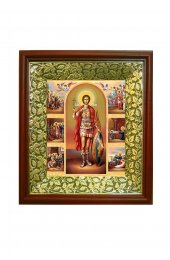 Икона Святой мученик Уар (21*24 см), арт СТ-06017-3