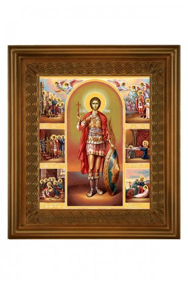 Икона Святой мученик Уар (26,5*29,7), арт СТ-06017-6