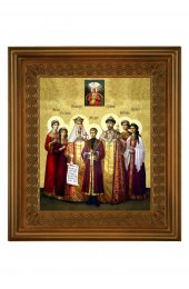 Икона Царственные страстотерпцы (21*24 см), арт СТ-08009-2