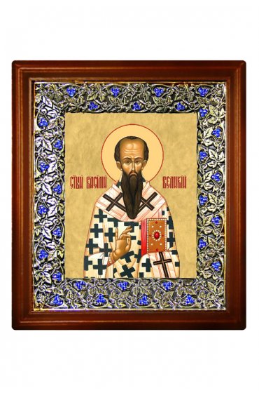 Икона Василий Великий (21*24 см), арт СТ-09019-1