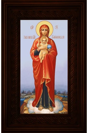 Икона Божья Матерь Валаамская 21*36 см арт СТ-11007-4