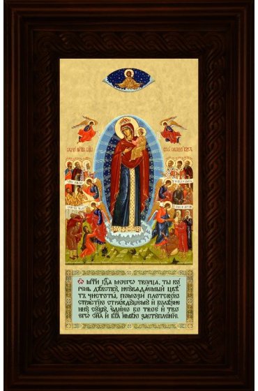 Икона Божья Матерь Всех Скорбящих Радость 16*26 см арт СТ-11008-2