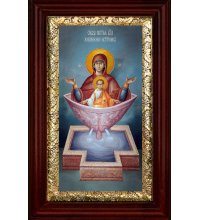 Икона Божья Матерь Живоносный Источник 21*36 см арт СТ-11010-3