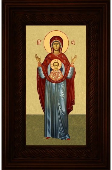 Икона Божья Матерь Игумения горы Афонской 21*36 см арт СТ-11012-4