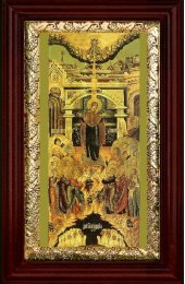 Икона Божья Матерь Непроходимая Дверь 16*26 см арт СТ-11013-1