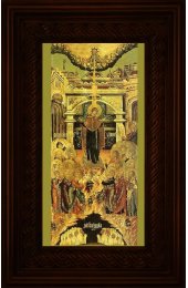 Икона Божья Матерь Непроходимая Дверь 16*26 см арт СТ-11013-2