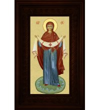 Икона Покров Пресвятой Богородицы 16*26 см арт СТ-11015-2