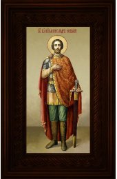 Икона Александр Невский 16*26 см арт СТ-12001-2