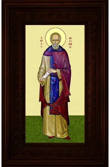 Икона Антоний Великий 21*36 см арт СТ-12008-4