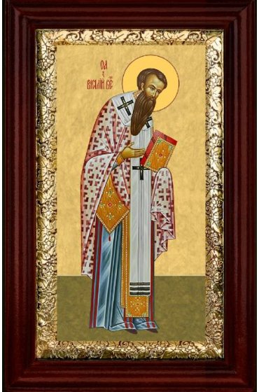 Икона Василий Великий 21*36 см арт СТ-12013-3