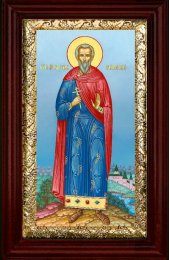 Икона Виктор Коринфский 21*36 см арт СТ-12014-3