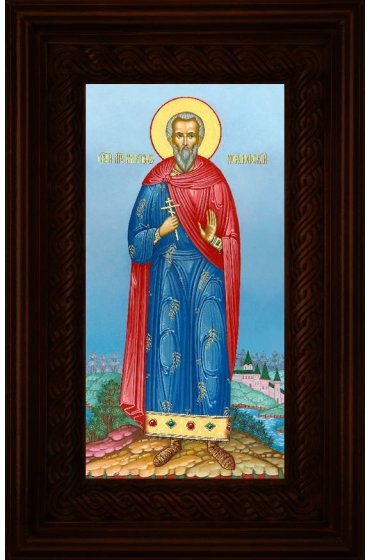 Икона Виктор Коринфский 21*36 см арт СТ-12014-4