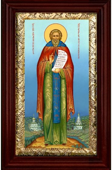 Икона Даниил Переяславский 21*36 см арт СТ-12021-3
