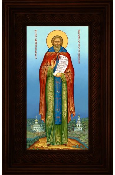 Икона Даниил Переяславский 21*36 см арт СТ-12021-4