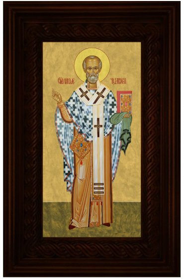 Икона Николай Мирликийский 26*16 см, арт СТ-12047-4