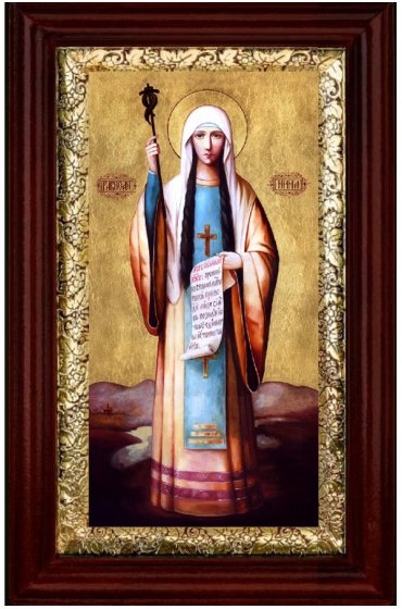Икона Нина Грузинская 36*21 см, арт СТ-13026-1