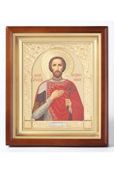 Икона Александр Невский 24*21 см