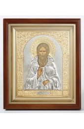 Икона Сергий Радонежский 24*21 см риза тиснение арт скИ-034