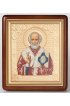 Икона Николай Чудотворец 28,5*24,5 см тиснение