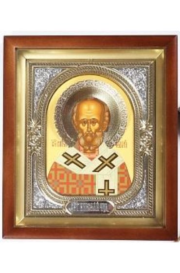 Икона Николай Чудотворец 28,5*24,5 см