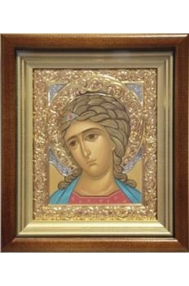 Икона Ангел Златые власы 19,5*17 см