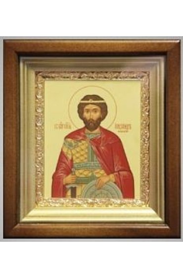 Икона Александр Невский 18,5*16,5 см