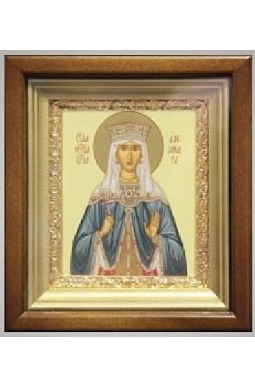 Икона Александра Римская 18,5*16,5 см
